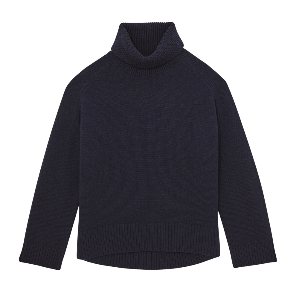 REISS Brooklyn Wool-Cashmere Roll-Neck Jumper
